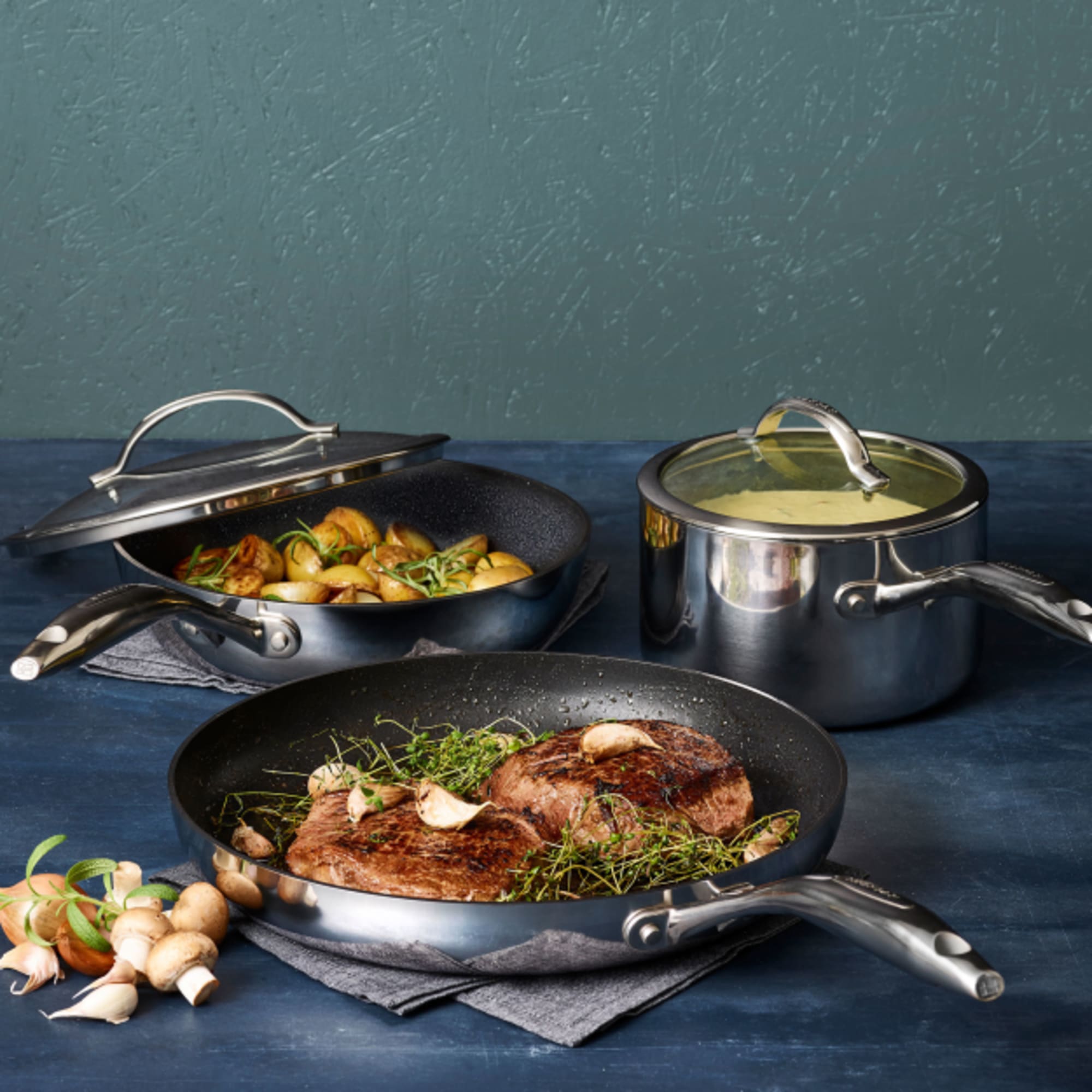 Scanpan HaptIQ Saute Pan 28cm | Kitchen Warehouse